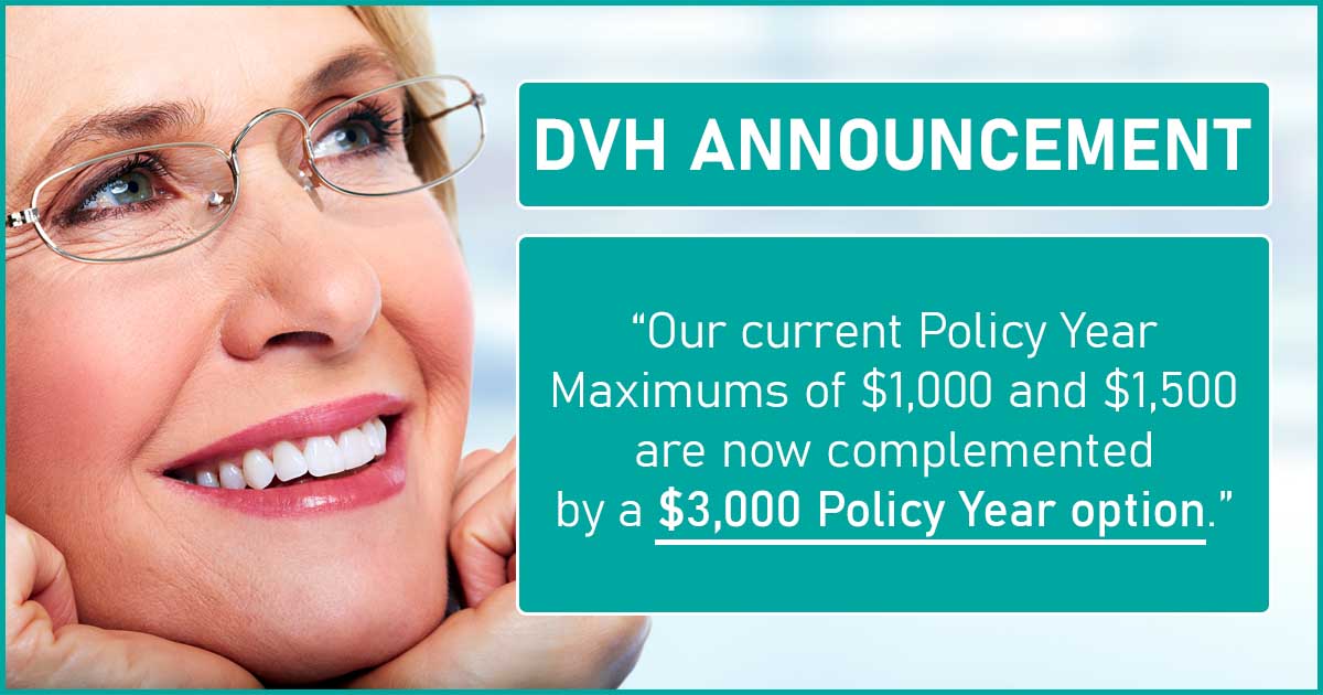 introducing the $3,000 policy year maximum for DVH